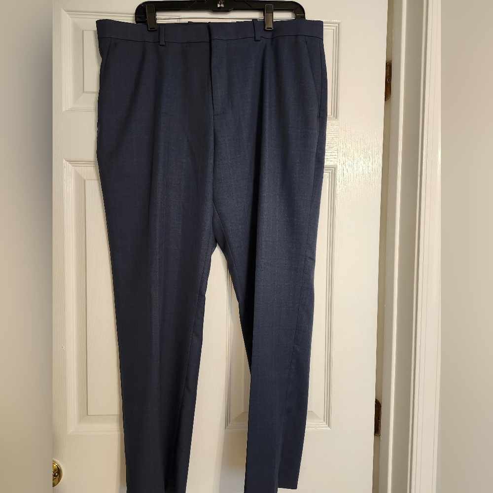 Perry Ellis Portfolio Men's Blue Trousers - Size 36x30